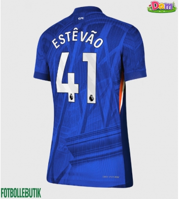 Chelsea Estevao Willian #41 Hemmatröja Kvinnor 2025-26 Kortärmad